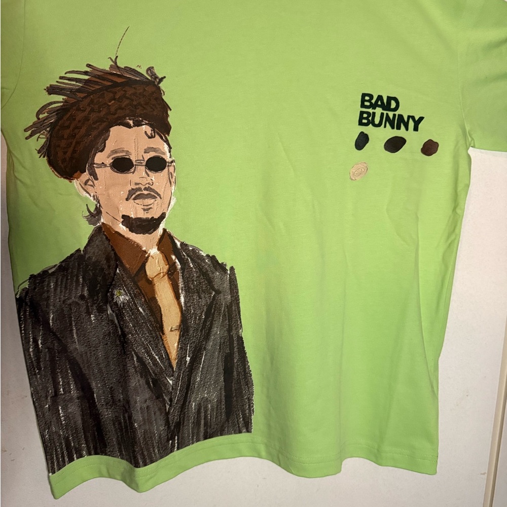 Graphic Lime Green T-Shirt